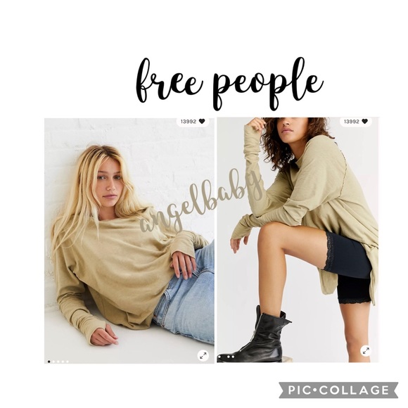 Free people Arden tee in Sacred Palm! - Picture 10 of 16